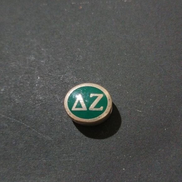 CBCO Delta Zeta DZ Sorority Sterling Silver Charm Bead 925 - Picture 1 of 4